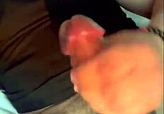 Muscular stud dirty talks your cum right out