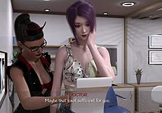 lets play doctor i need that futanari monster cock in me now