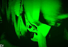 What if night vision caught ebony bbw deepthroating in wet cosplay?