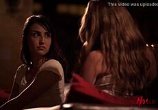 AllHerLuv Babysitter Teases Pussy Lick Fingering and Scissoring Close Up