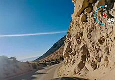 Winner fucks this tattooed blonde ass in leather thong at nightclub 4k