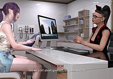 lets play doctor i need that futanari monster cock in me now