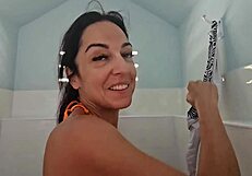 Beach Bather Bent Over Fucked In Toilet By Stranger!