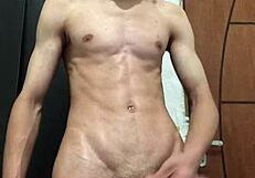 god this brazilian stud's monster cock has me stroking hard solo