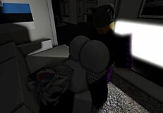 Fucking cat girl's big ass with monster cock and big tits