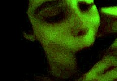 Holy fuck she's slurping that massive monster cock like a hungry slut!