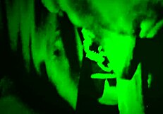 What if night vision caught ebony bbw deepthroating in wet cosplay?