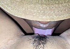 brazilian milf craves hot tongue oral on huge clit pussy