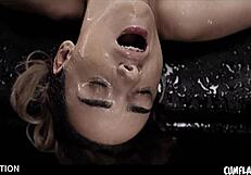 Cum Slut Alice Zaffyre's Pussy Pumps Full of Extreme Creampie Inflation