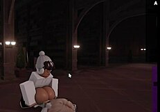 Can Hot Blonde Squeeze Huge Monster Cock Between Big Tits Deep?