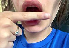 yo check this latina spitting tongue fetish panties ass worship mouth action dripping wet!