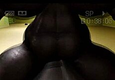 Smiler's big ass shakes with monster cock cumshots