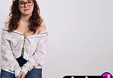 ever wonder how big ass milf leana lovings strips and masturbates in hot casting interview?