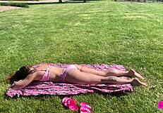 dakota marr deepthroats sunbathing spy creep pov