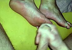 Stepmom Lets Her Get Feet Filthy Dirty!!