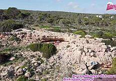 german skinny blonde milf hitchhiker fucked hard on mallorca roads