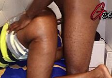 crazy pounding her tight wet pussy doggystyle till she screams