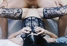 beautiful intimate sex fills skinny wife with pure emotion in bodysuit