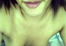 Trainer client wrecked my shemale ass finale in tight hole, loved every thrust