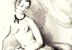 wow dis vintage art collection retro antique style so cool!!