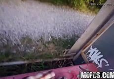 hey check out paris sweet's huge boobs in public pickup mofos sex tape