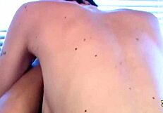 sexy emarie takes rough anal from older guy with big natural tits bouncing