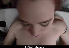 hey busted shoplifter teen want this cop cock pounding your tight pussy doggystyle in garage?