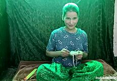 real indian jija sali explode in hardcore pussy pounding squirting creampie