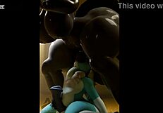 Smiler's big ass shakes with monster cock cumshots