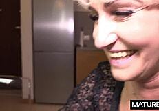 big titted polish milf plays private home sex games with young guy