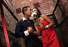 imagine fingering licking then pounding this slutty brunette milf in red heels