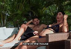 pregnant melani's boss demands her tight ass now