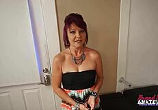 Petite Redhead Catherine Craves Big Cock Mouth Jizz Explosion?