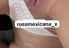 rossmexicana shoves her dildo deep and enjoys every thrust like a hot latina