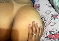 Casada cavala moans loud getting fucked hard and creampied in her wet pussy by old bull