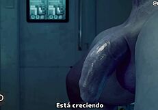 black widow's anal duty job oh god stretchin that huge cock so deeep ughh