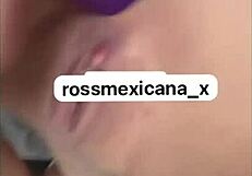 rossmexicana shoves her dildo deep and enjoys every thrust like a hot latina