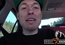 jessii van riva petite german teen deepthroats cock in car casting interview blowjob wolfwagner com