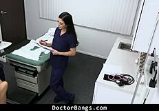 shy teen patient's breast surgery paid with milf nurse threesome doggystyle bangs