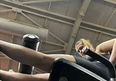 hey watch this 18yo bbw workout masturbate fingering pussy public closeup