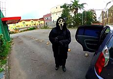 i'm linda the bbw milf screaming from intruder's hard halloween pounding