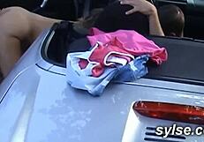 Amateur French Lesbians Fuck With Strapon And Toys In Public Shop