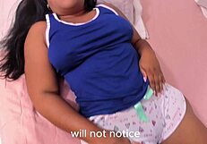 wake up sis like this stepbro fucks me rough morning style filling pussy cum