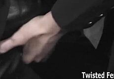 tour my friend's sex dungeon with ball kicking femdom slave