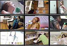 Prisoner you're bound for mandatory hitachi orgasms from stranger Alora Donna!