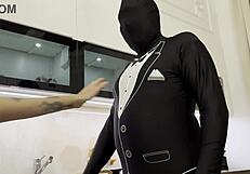 i can't resist my cute girlfriend's panty handjob tease