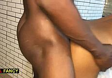 His Huge Dick Stretches Me Wide and I Scream for More Bedroom Pounding