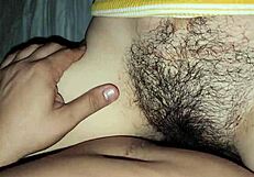 close-up pounding my horny cuñada's tight wet pussy under her dress