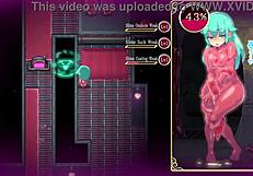 mage kanade explores futanari dungeon slime quest with ass milk handjob