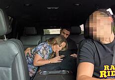 Pawg Aussie Milf Fucked Hard And Squirts In Rideshare Backseat